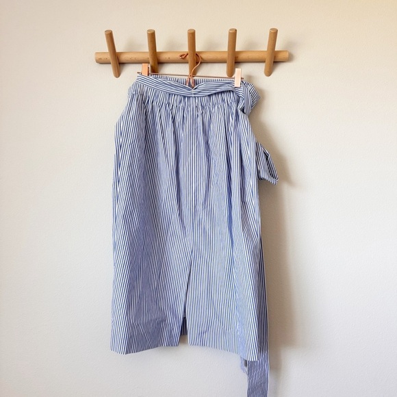 J. Crew Striped Skirt with Belt - Picture 5 of 10